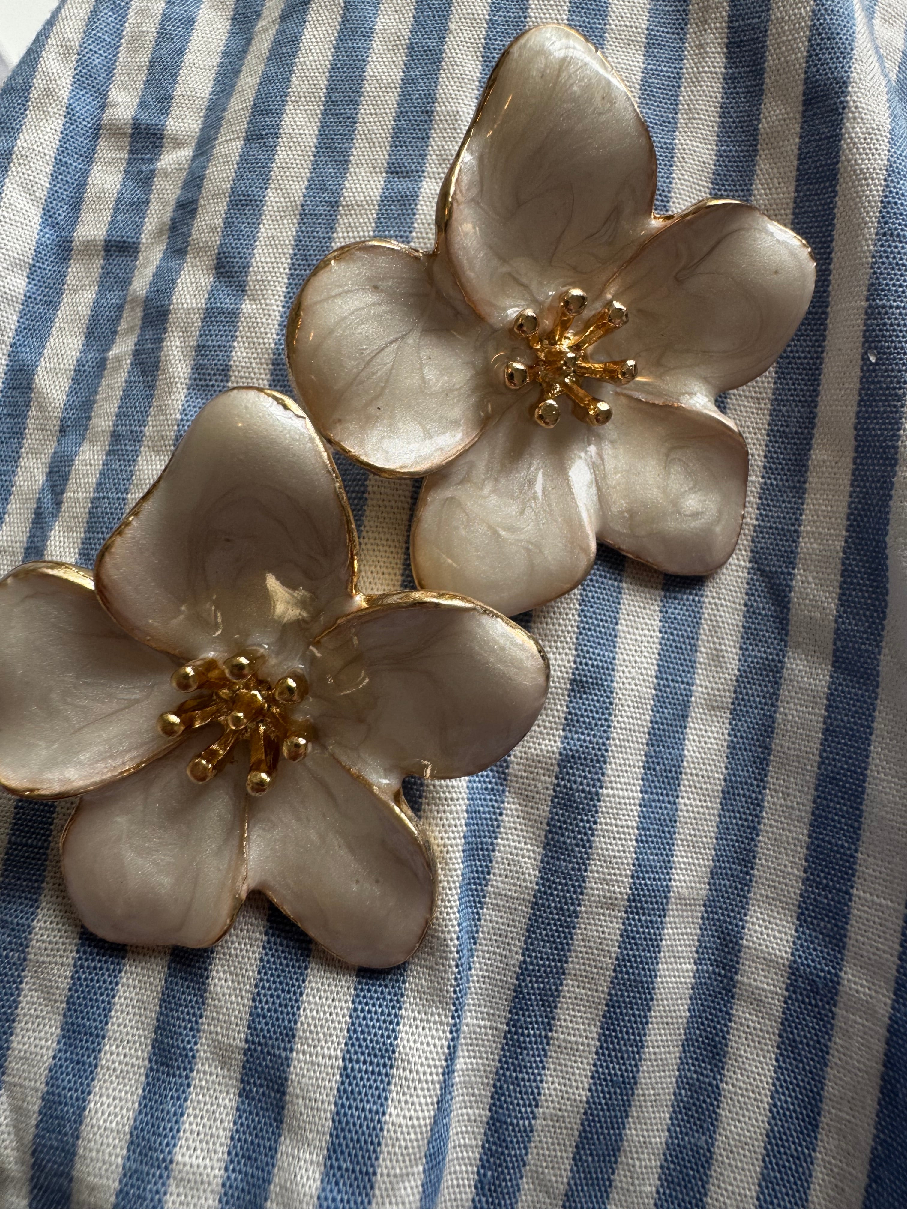 Boucles d’oreilles Fleurs d’été du Sud — LaMaisonRose & Co