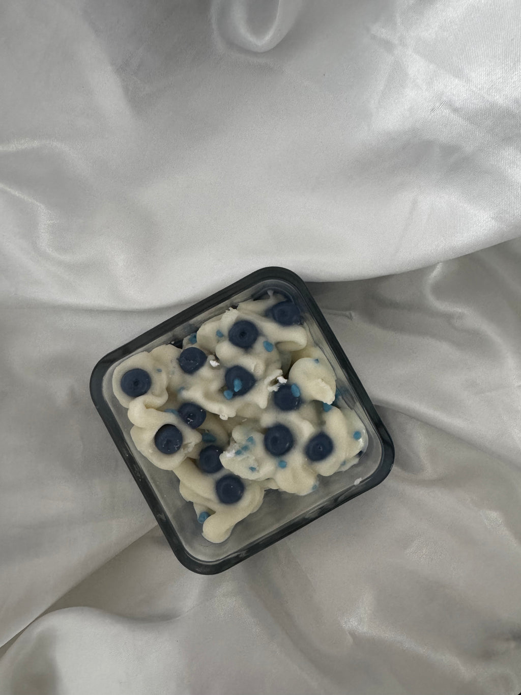 Chandelle 3 mèches – Vanille & Bleuets sucrés