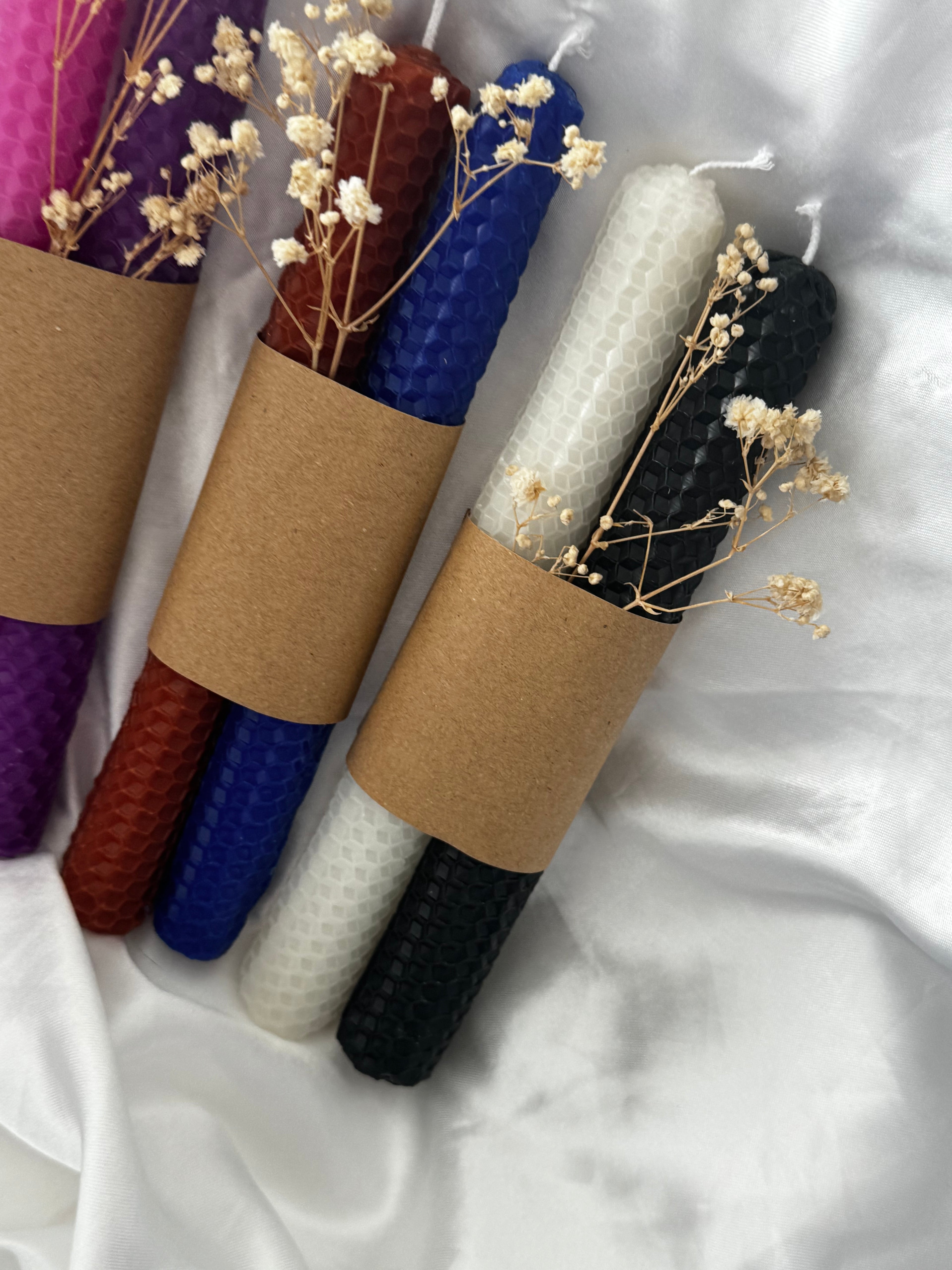 Pure Beeswax Candles 🐝✨