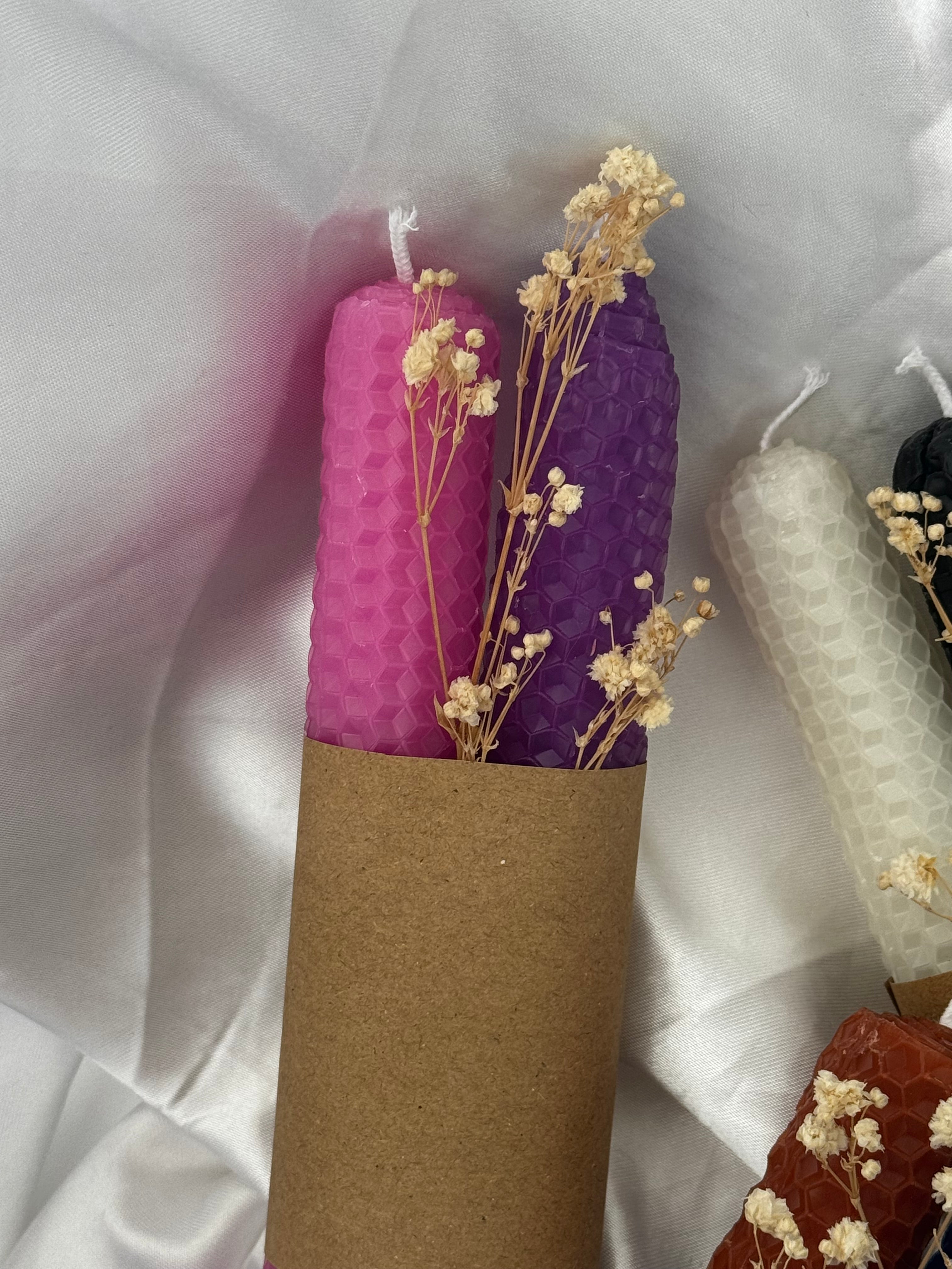 Pure Beeswax Candles 🐝✨