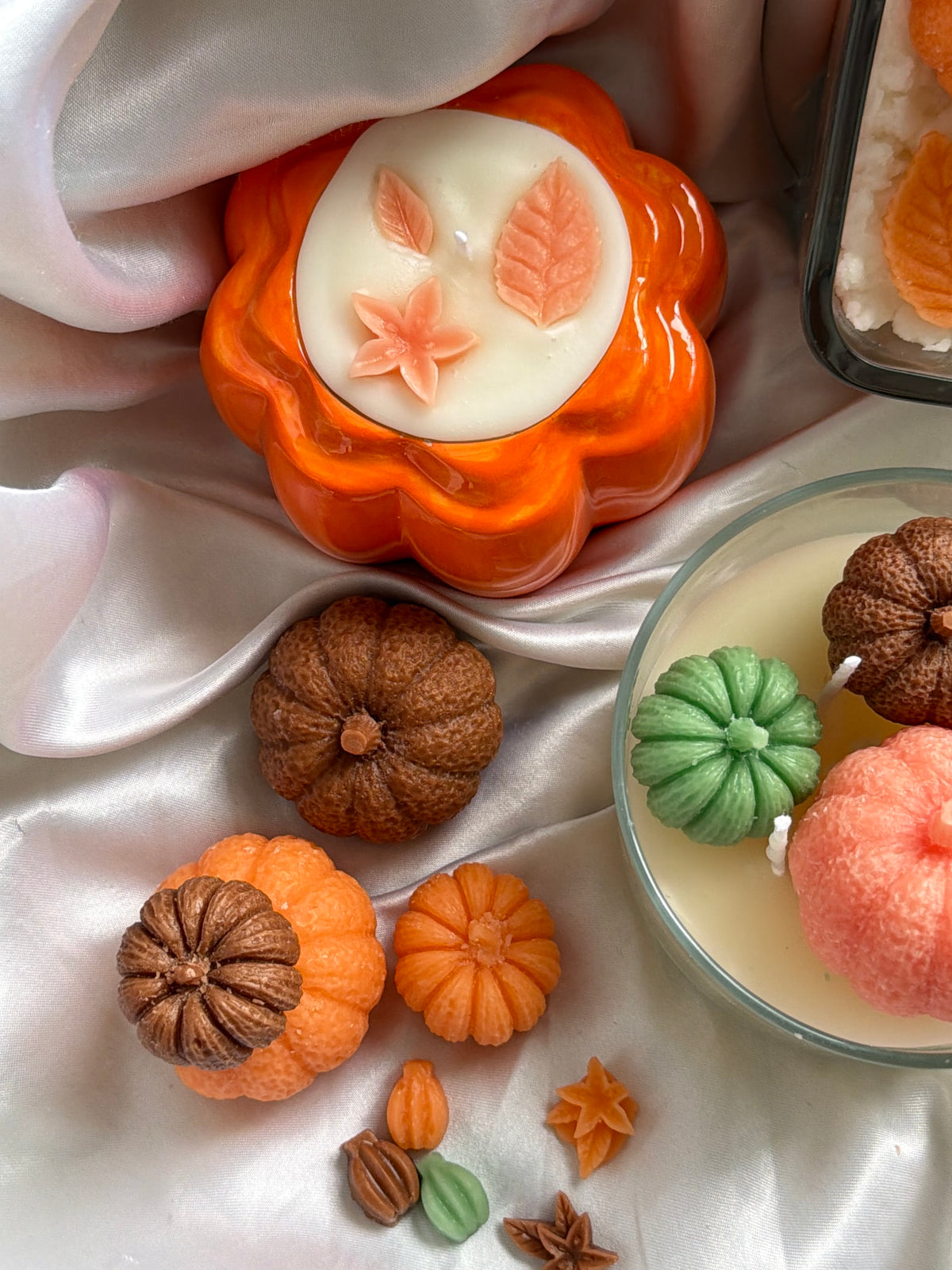 Cubes de cire- Collection Automne