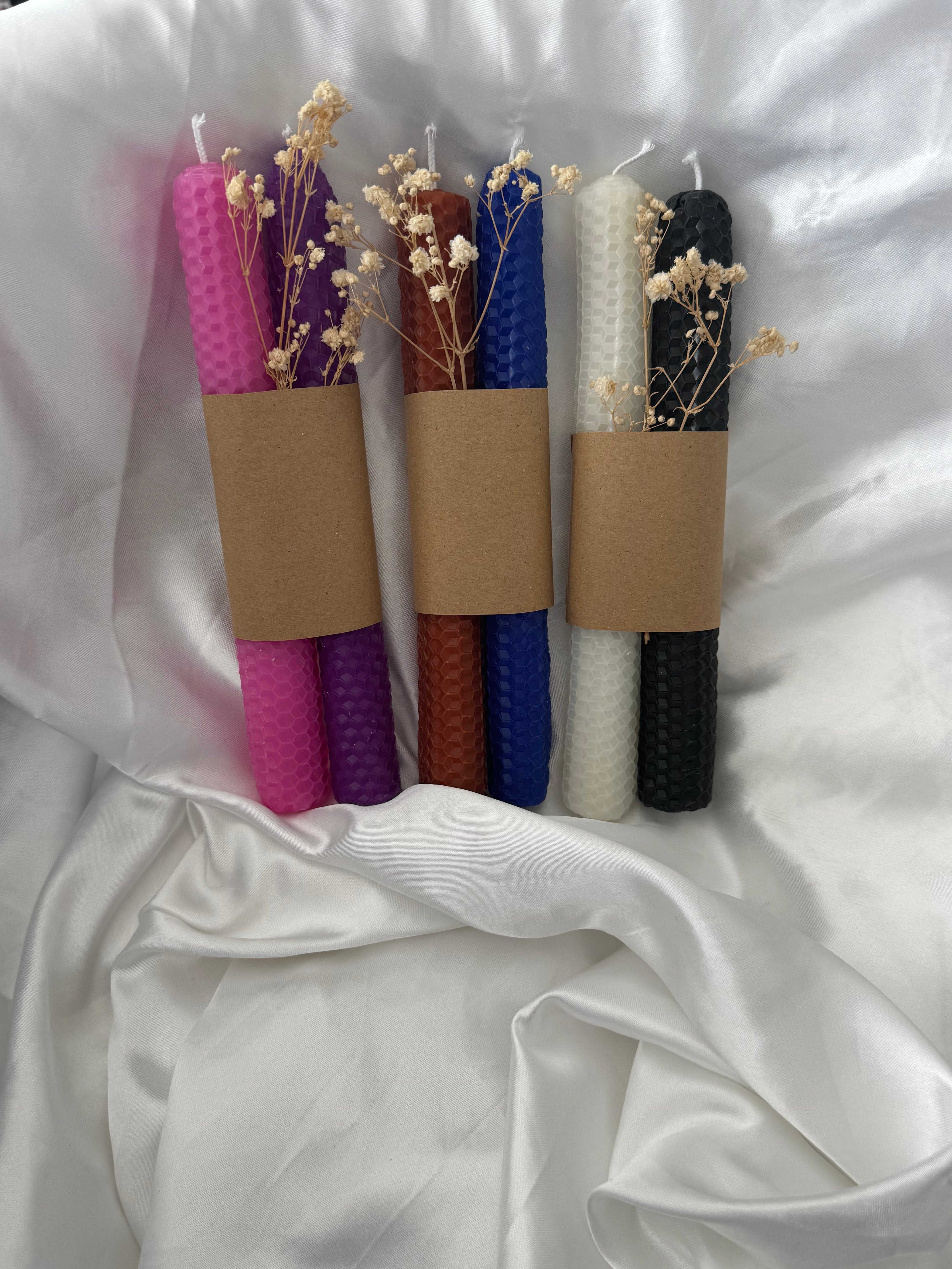 Pure Beeswax Candles 🐝✨