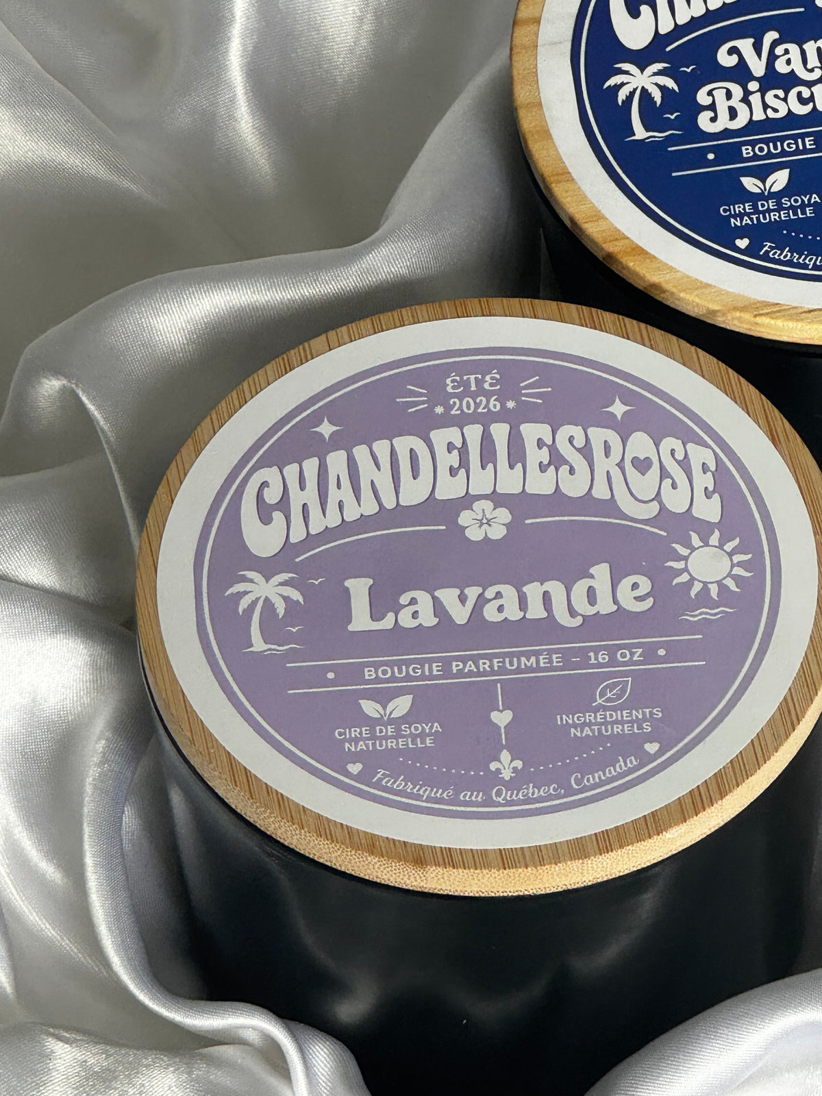 Lavande en pot 16oz-Collection d’été de ChandellesRose🕯️