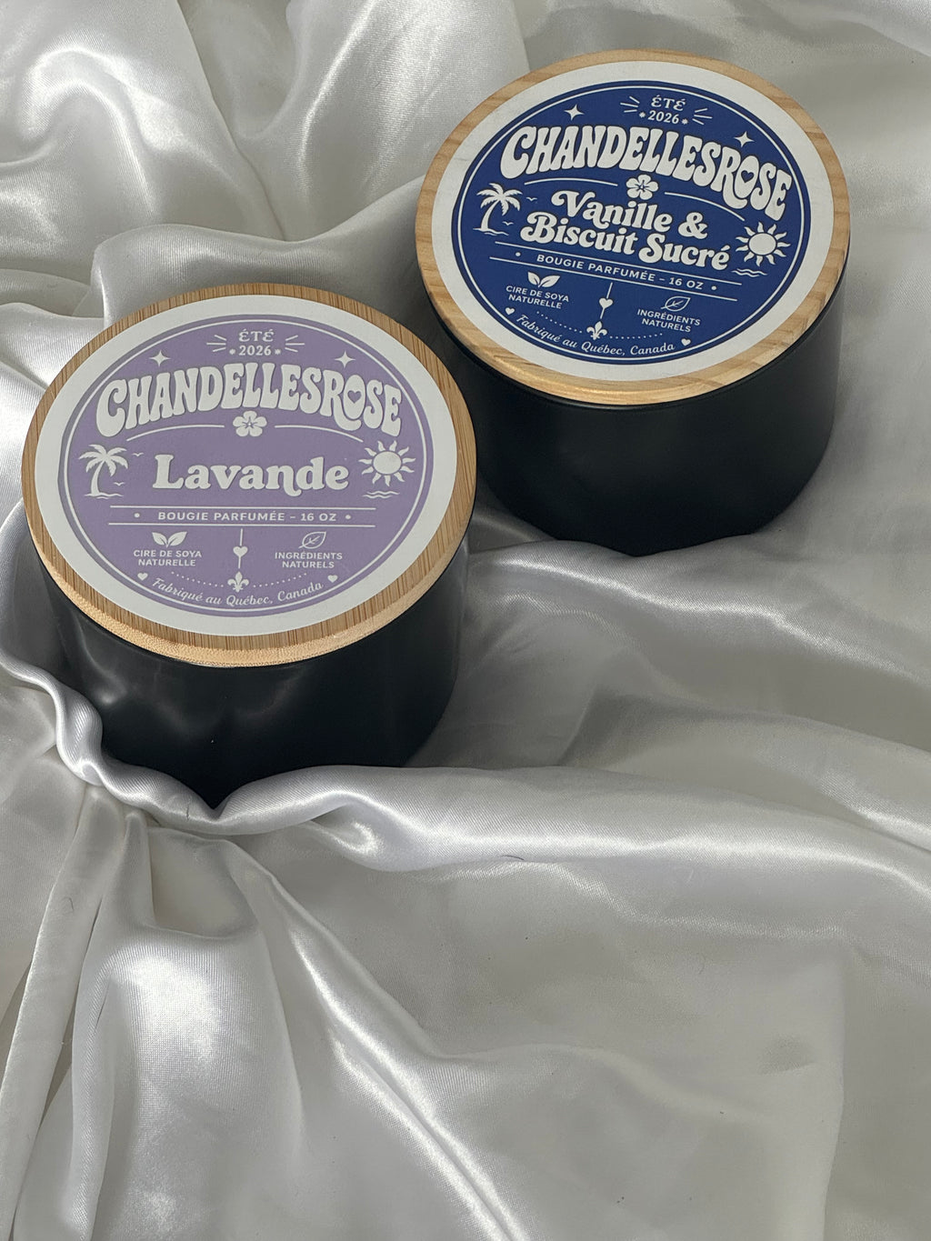 Lavande en pot 16oz-Collection d’été de ChandellesRose🕯️