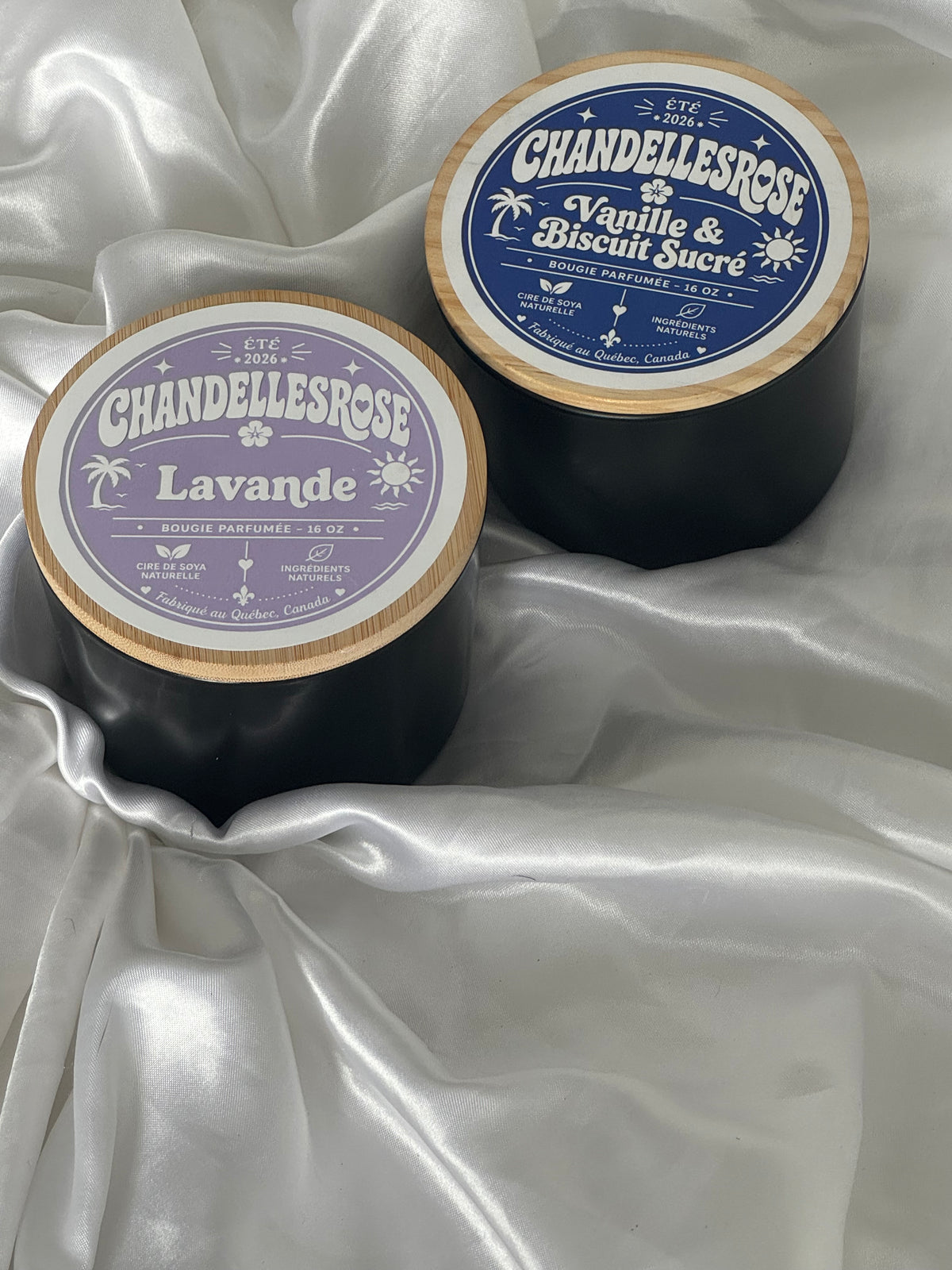 Lavande en pot 16oz-Collection d’été de ChandellesRose🕯️