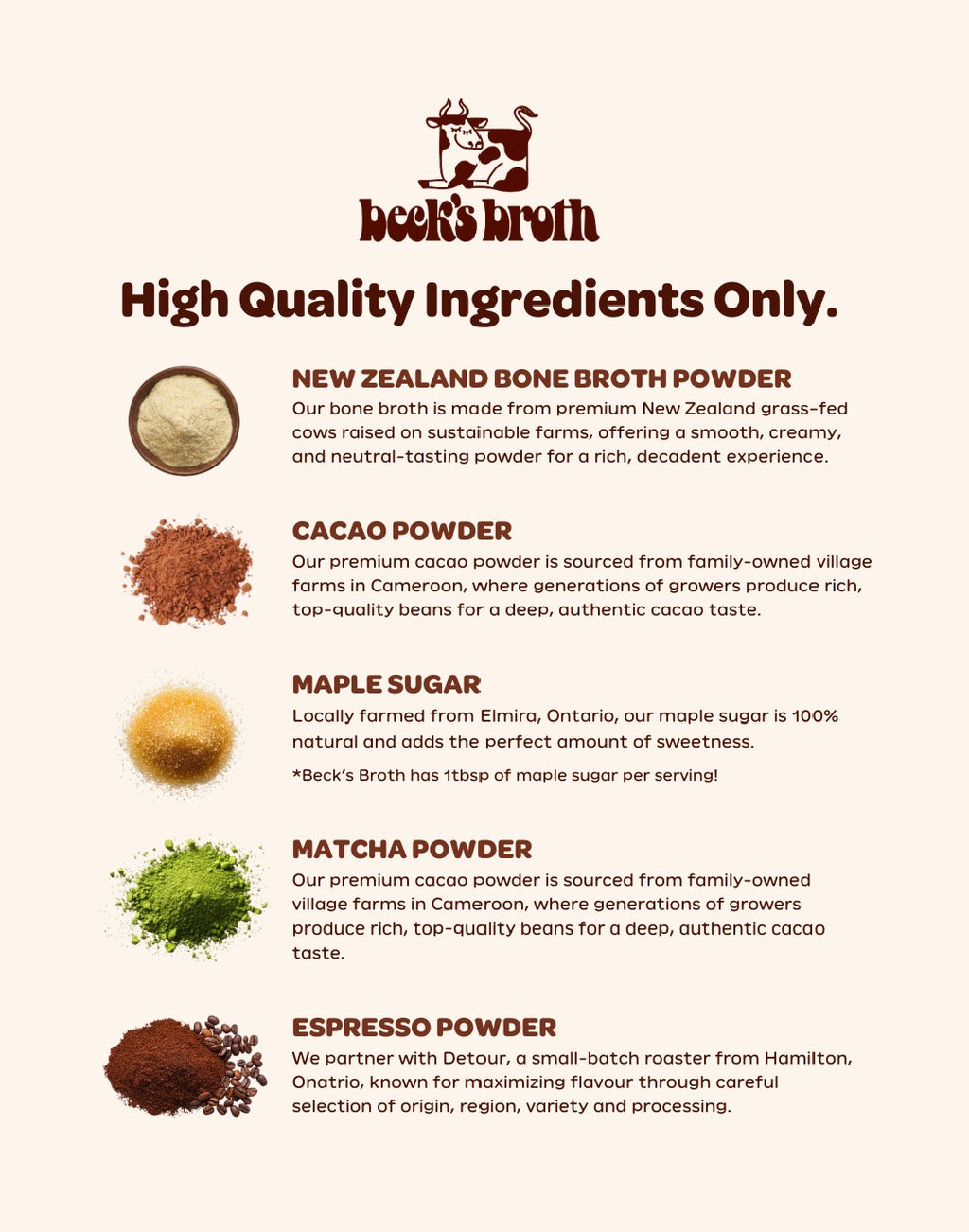 Beck’s Broth Chocolat Chaud 🍫