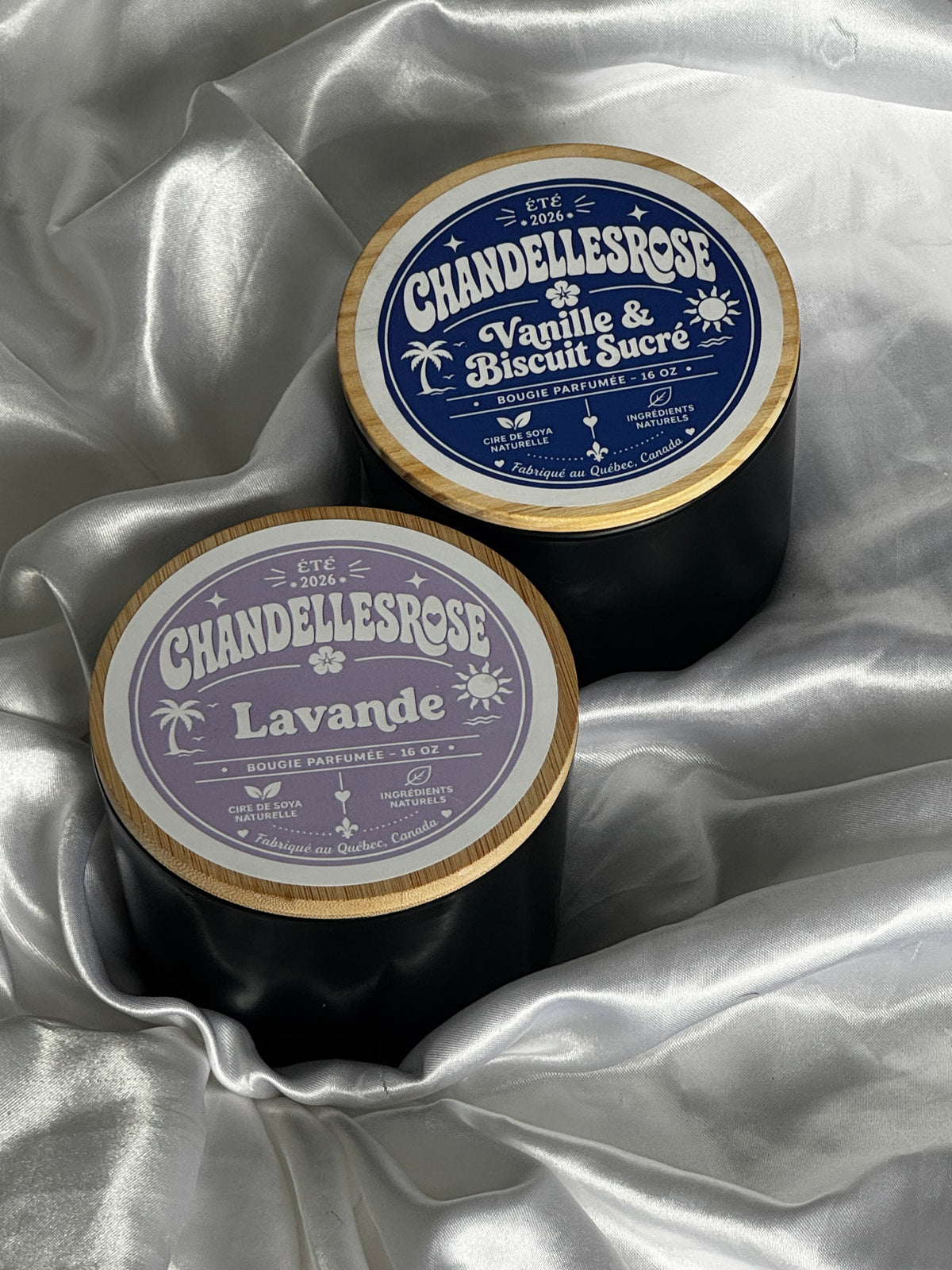 Lavande en pot 16oz-Collection d’été de ChandellesRose🕯️