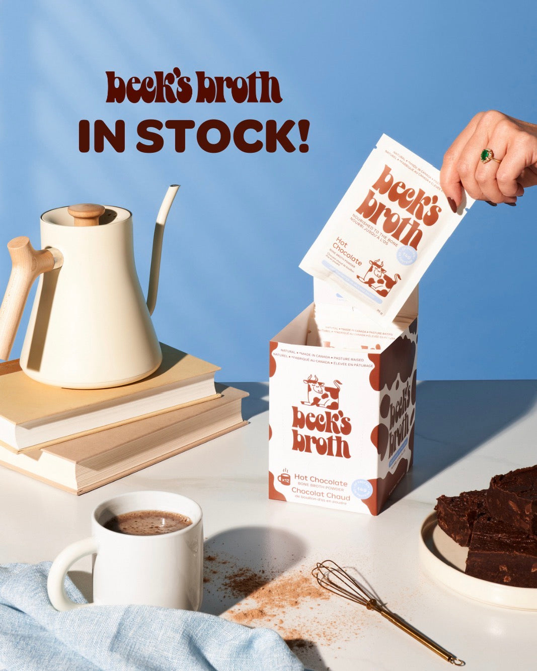 Beck’s Broth Chocolat Chaud 🍫