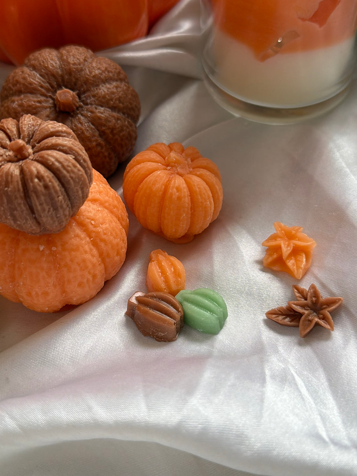 Cubes de cire- Collection Automne