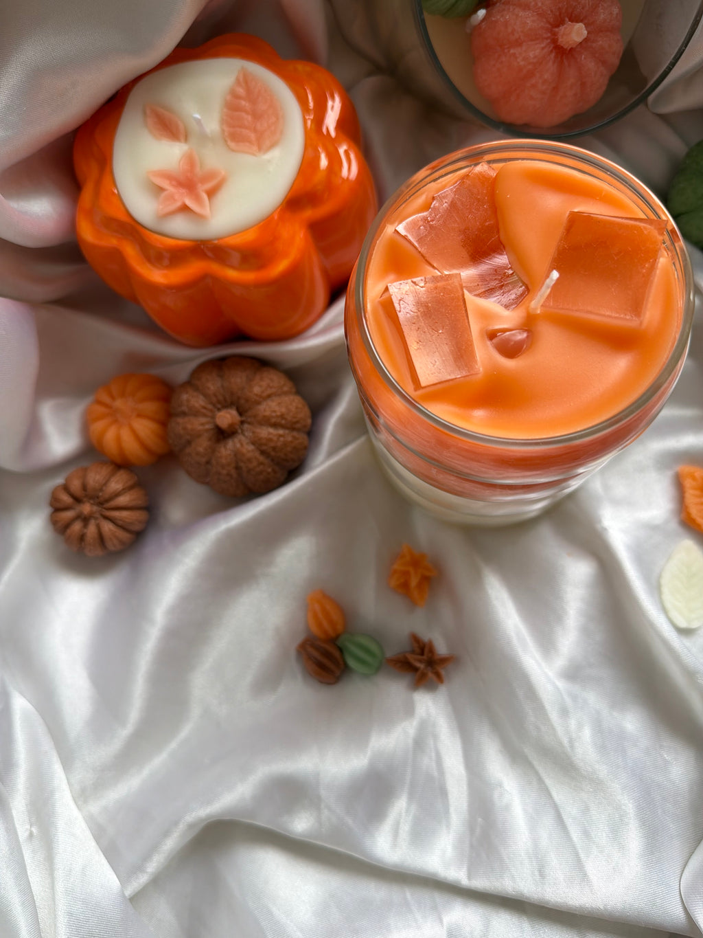 Cubes de cire- Collection Automne