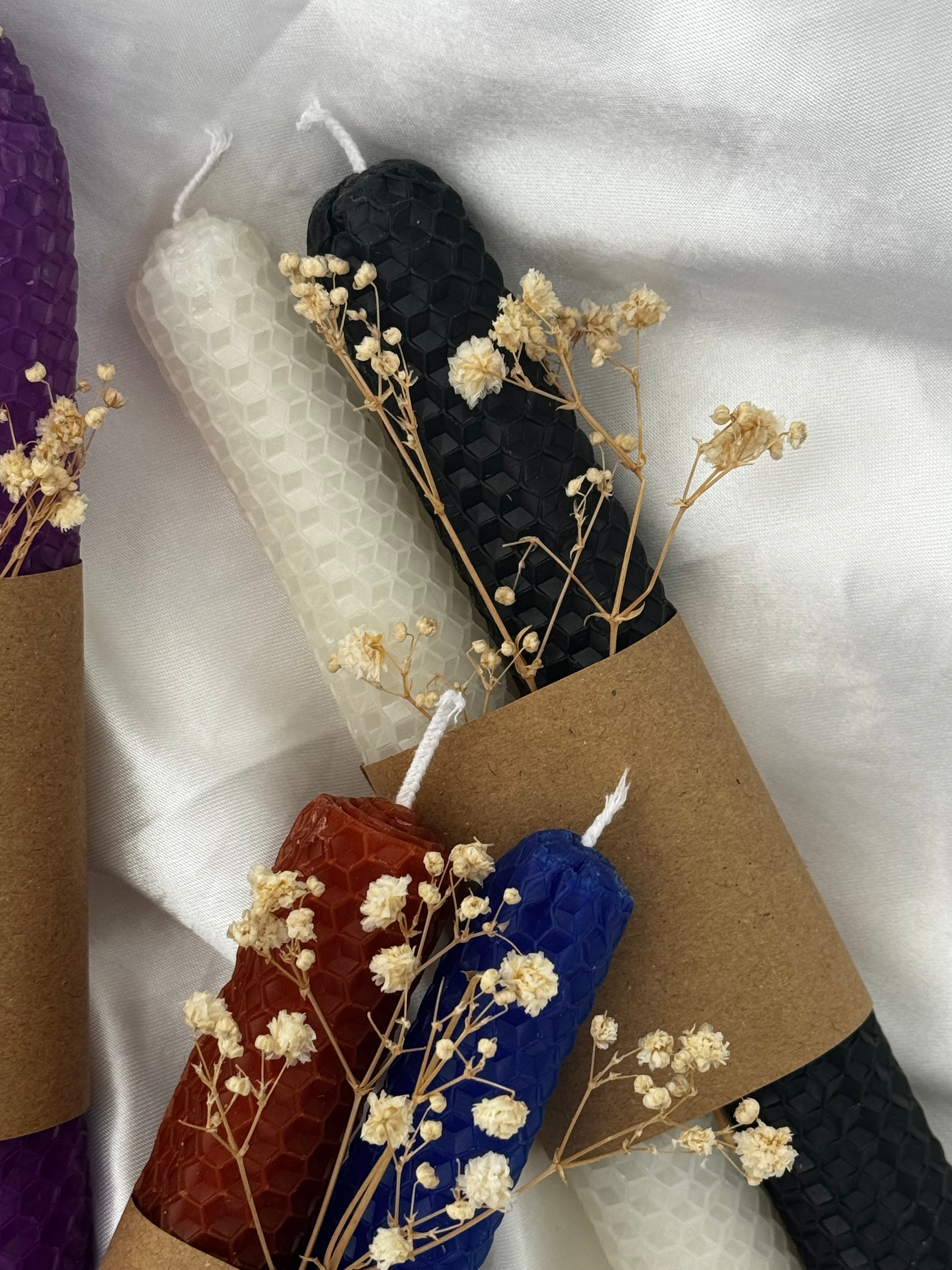 Pure Beeswax Candles 🐝✨