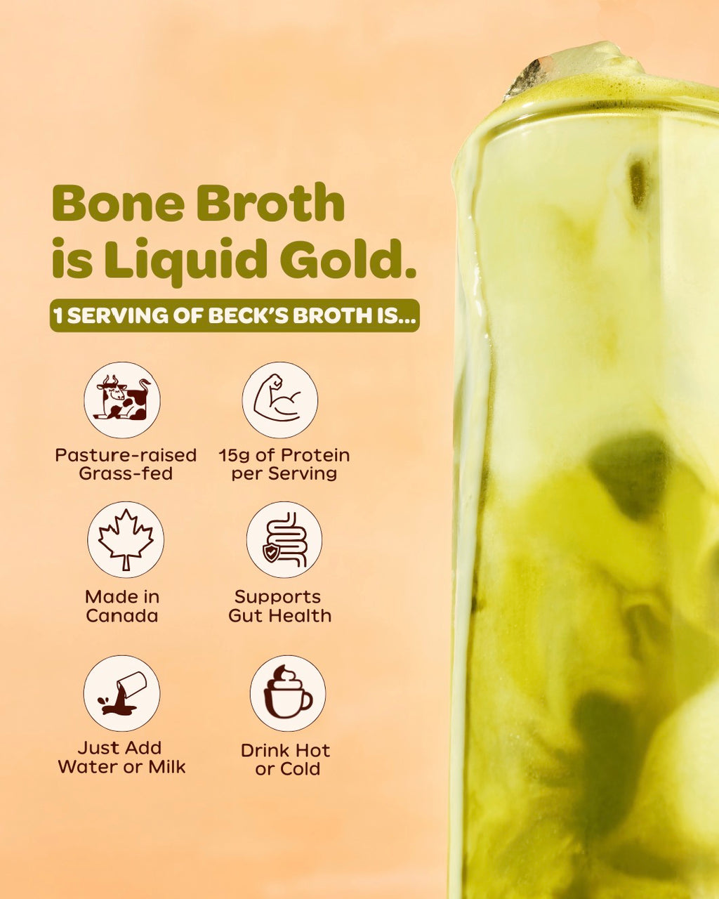 Beck’s Broth Matcha
